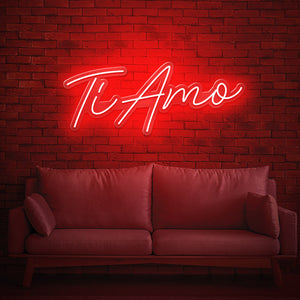 Scritta luminosa Love Neon Led " Ti Amo "